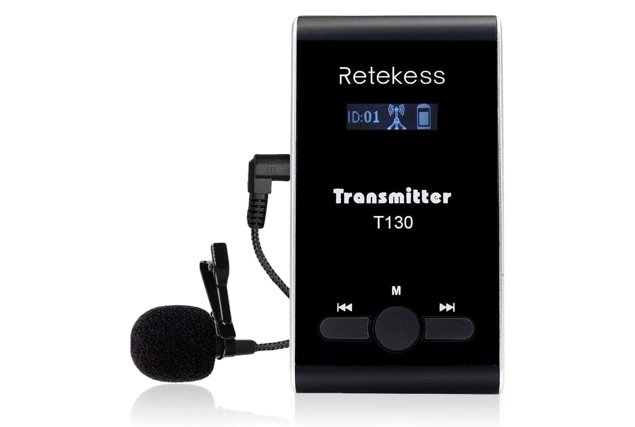 Retekess tour guide system additional transmitters
