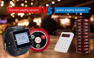 What is the difference between Guest paging system and Service calling system? doloremque