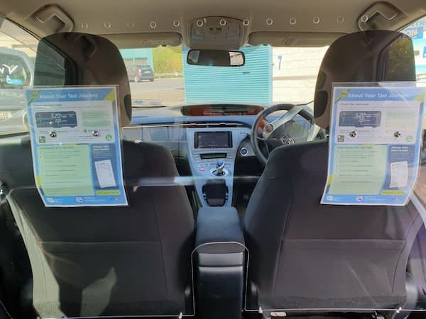 Taxi intercom system