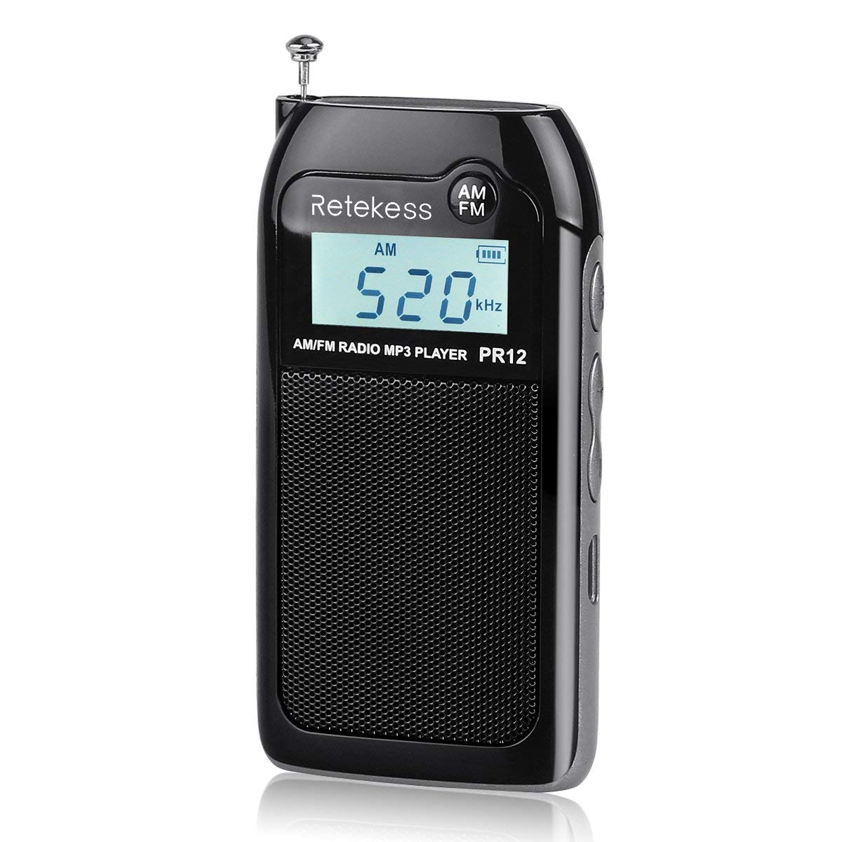 Afspraak commentator rechtop Retekess PR12 Mini Battery Operated AM FM Radio