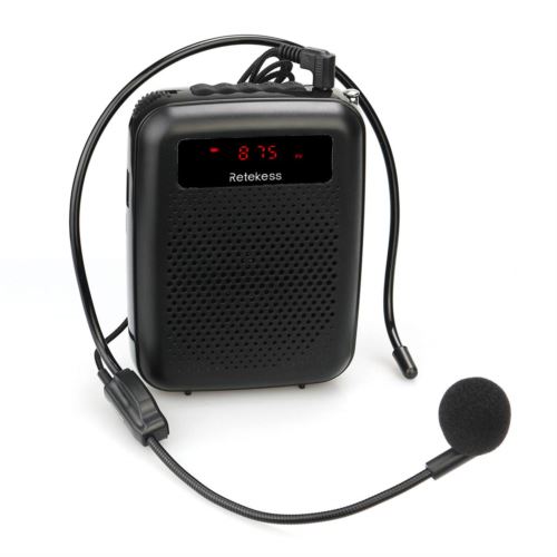 Retekess PR16R Portable Voice Amplifier High Power with Microphone