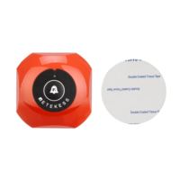 TD013 one key call button with sticker