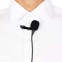 Retekess F4511B Portable Clip-on Lapel Microphone 3.5mm Jack Hands-free Wired Microphone for Tour guide System