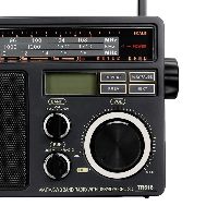 am fm radio with large buttons