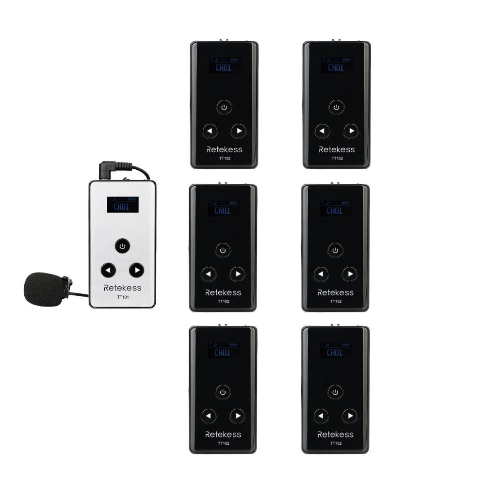 Retekess TT101 Wireless Tour Guide System