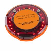 td156 waterproof pager long range paging system coaster pager beeper vibration flash