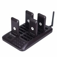 td157 guest paging system black 16 charging slots