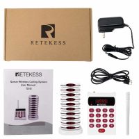 retekess td161 pager system for food truck package includes