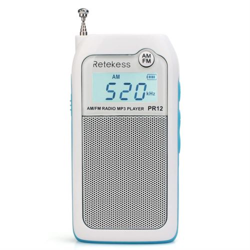 Retekess PR12 Digital Radio, Pocket Radio AM FM, Paraguay