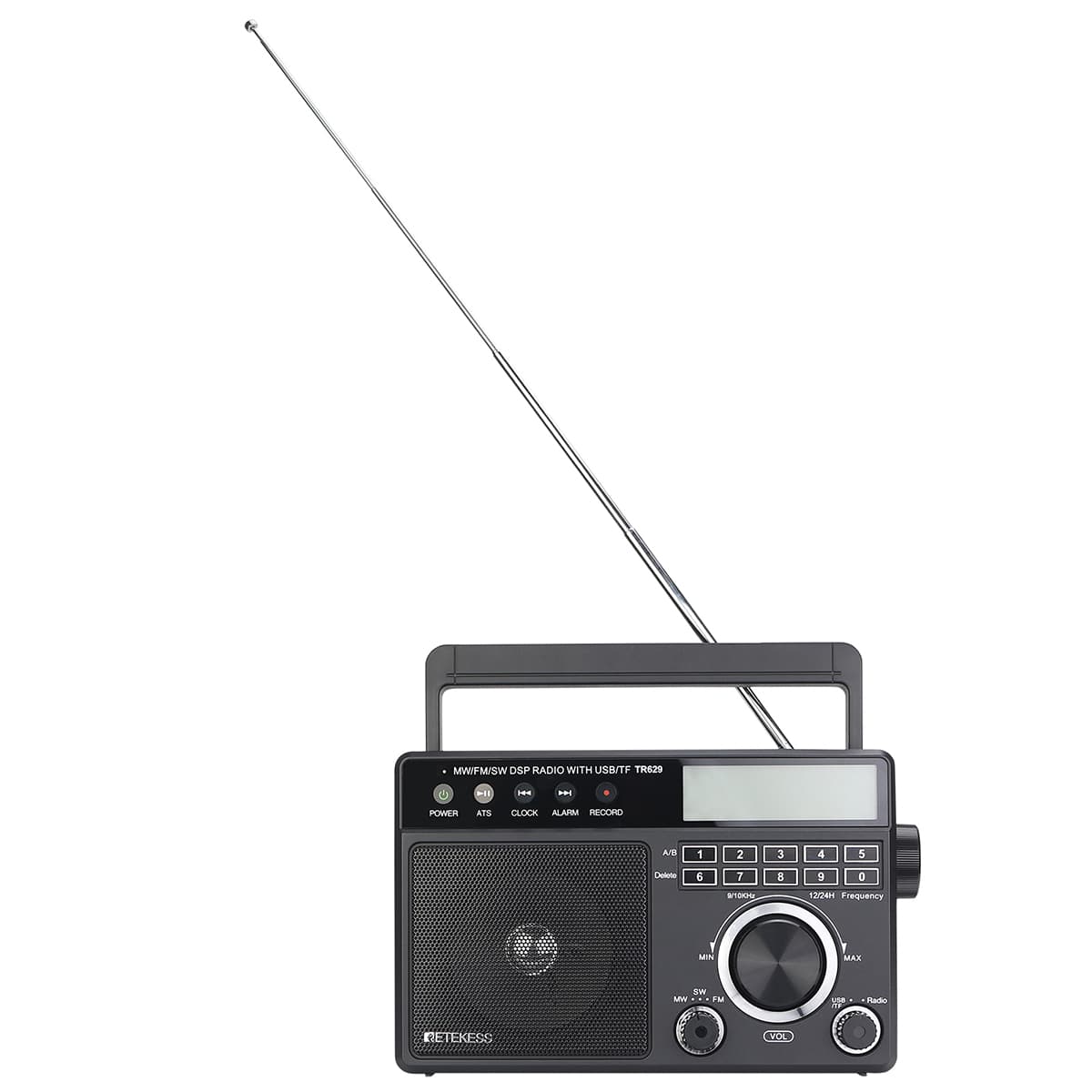 Retekess Tr629 Radios Portátiles De Onda Corta, Radio Digita