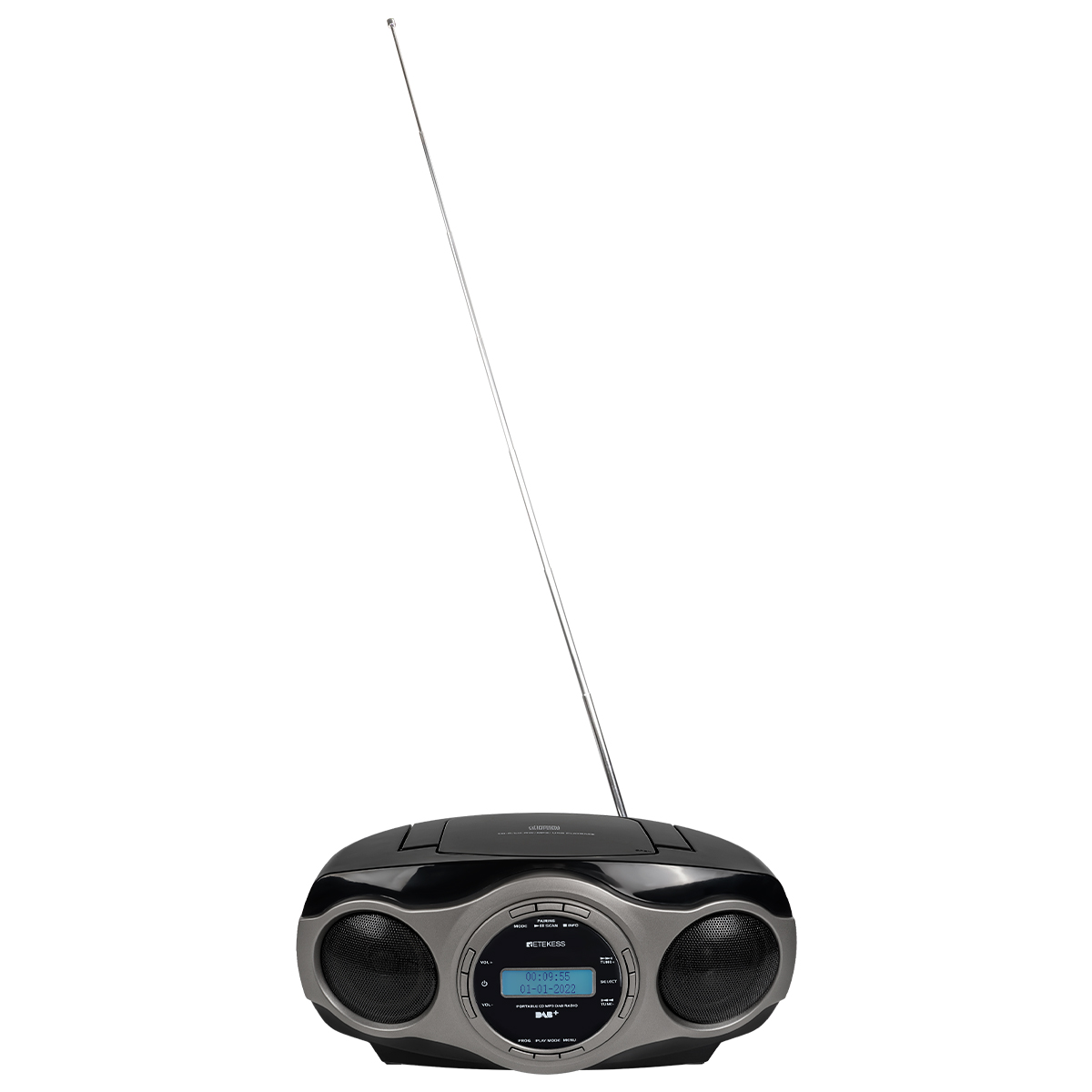 Retekess TR631 Boombox Poste Radio CD,Boombox avec FM Radio,Poste CD  Bluetooth,Support USB AUX,Conception de la Poignée, Stéréo  Haut-parleurs,pour L'extérieur : : High-Tech