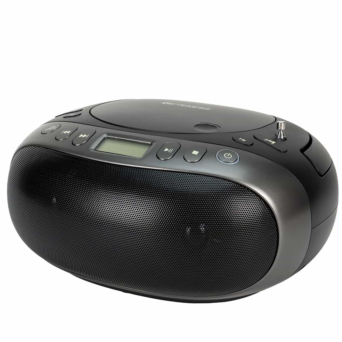 Retekess TR631 Stereo FM Radio Portable CD player, Receive DAB Station,  Support USB, CD, AUX, European Version
