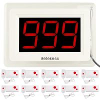 retekess wireless nurse call system t114 display td003 call buttons