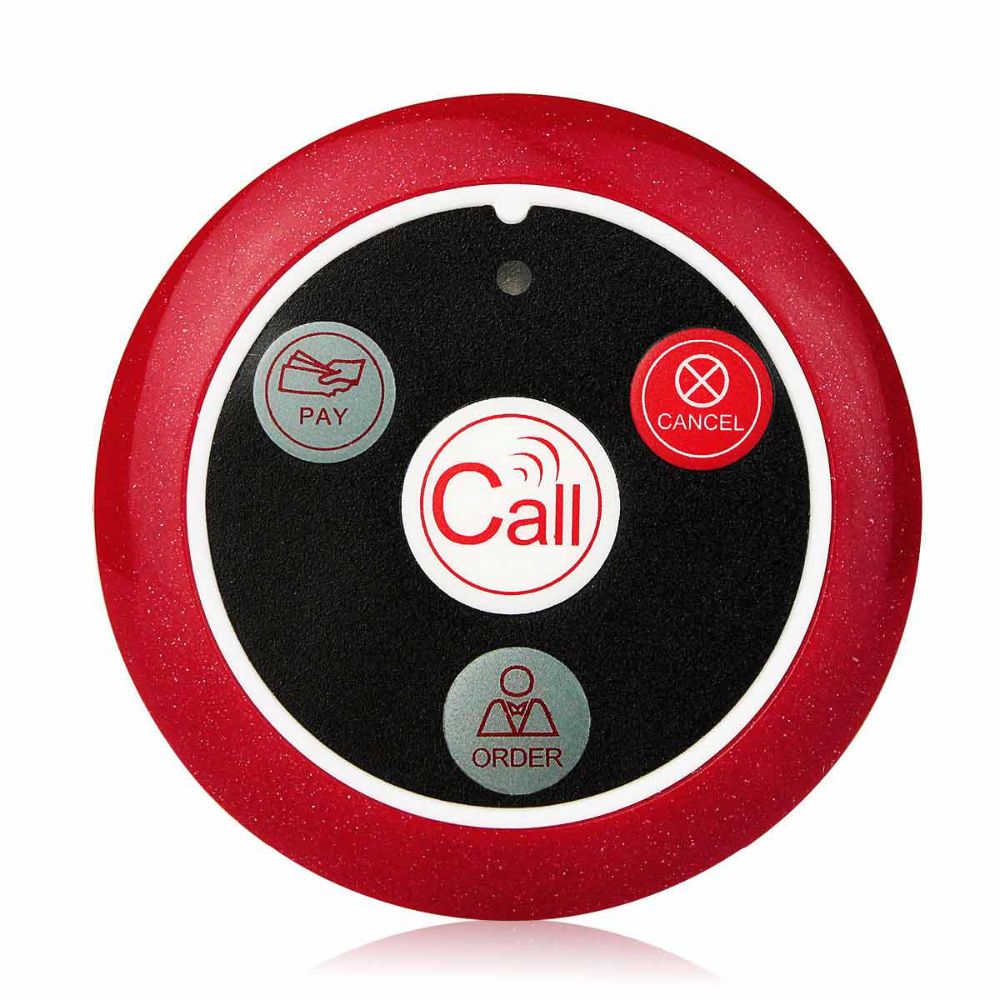 Retekess T117 Wireless Push for Service Call Buttons for Restaurant Healthcare Hospital