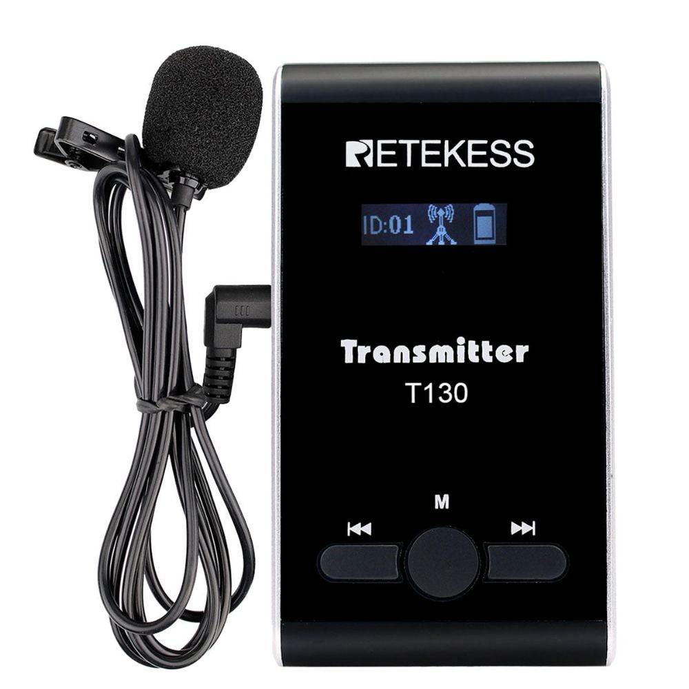 Retekess Transmitter T130 Tour Guide Systems Church Translation