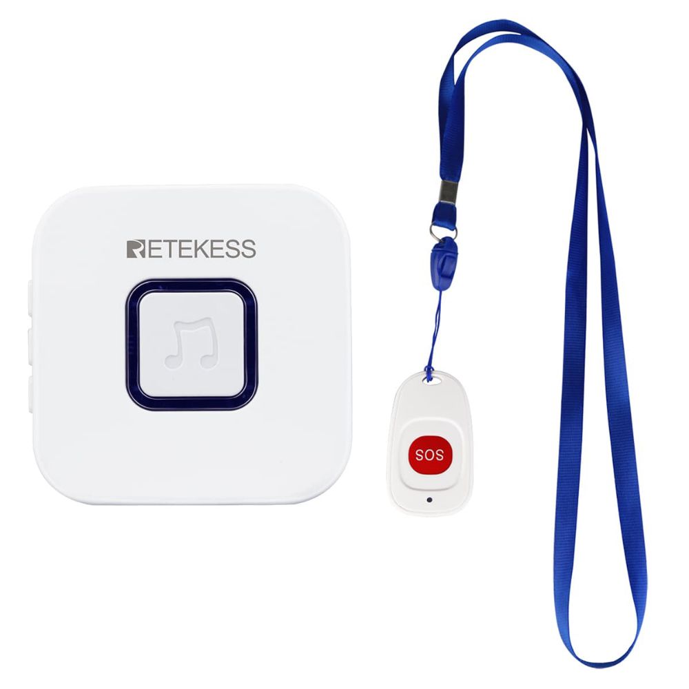 Retekess TH101 Wireless Caregiver Pagers SOS Smart Call Button