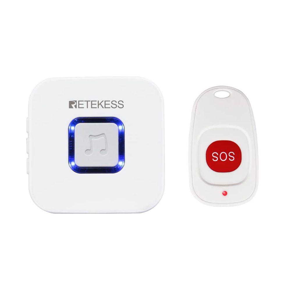 Retekess TH101 Wireless Caregiver Pagers SOS Smart Call Button