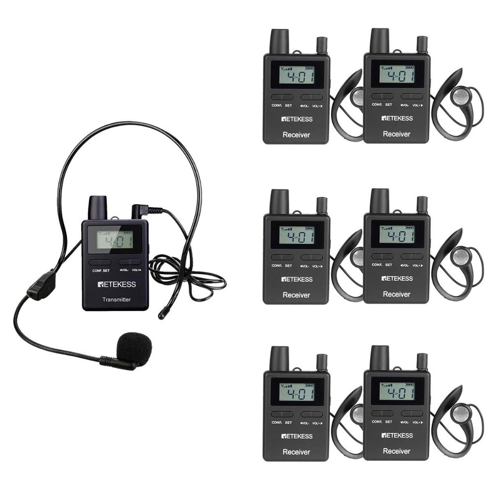 Retekess TT109 Long Range Tour Guide System for Hajj and Umrah