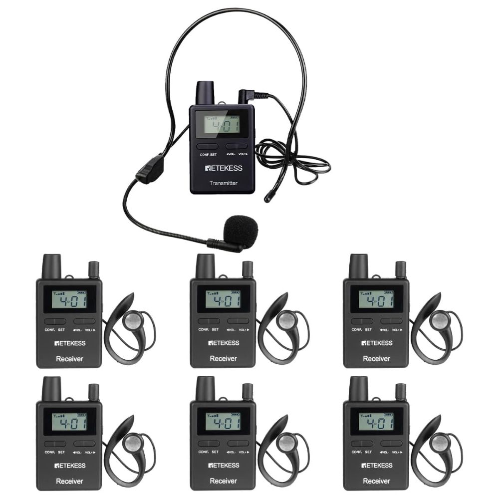Retekess TT109 Long Range Tour Guide System for Hajj and Umrah