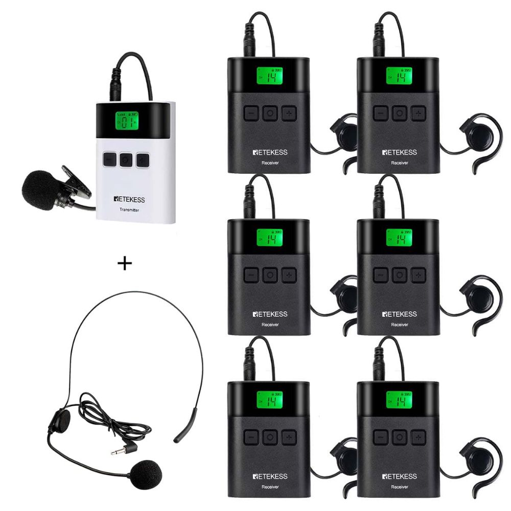 TT122 Wireless Tour Guide Audio System Long Range Communication