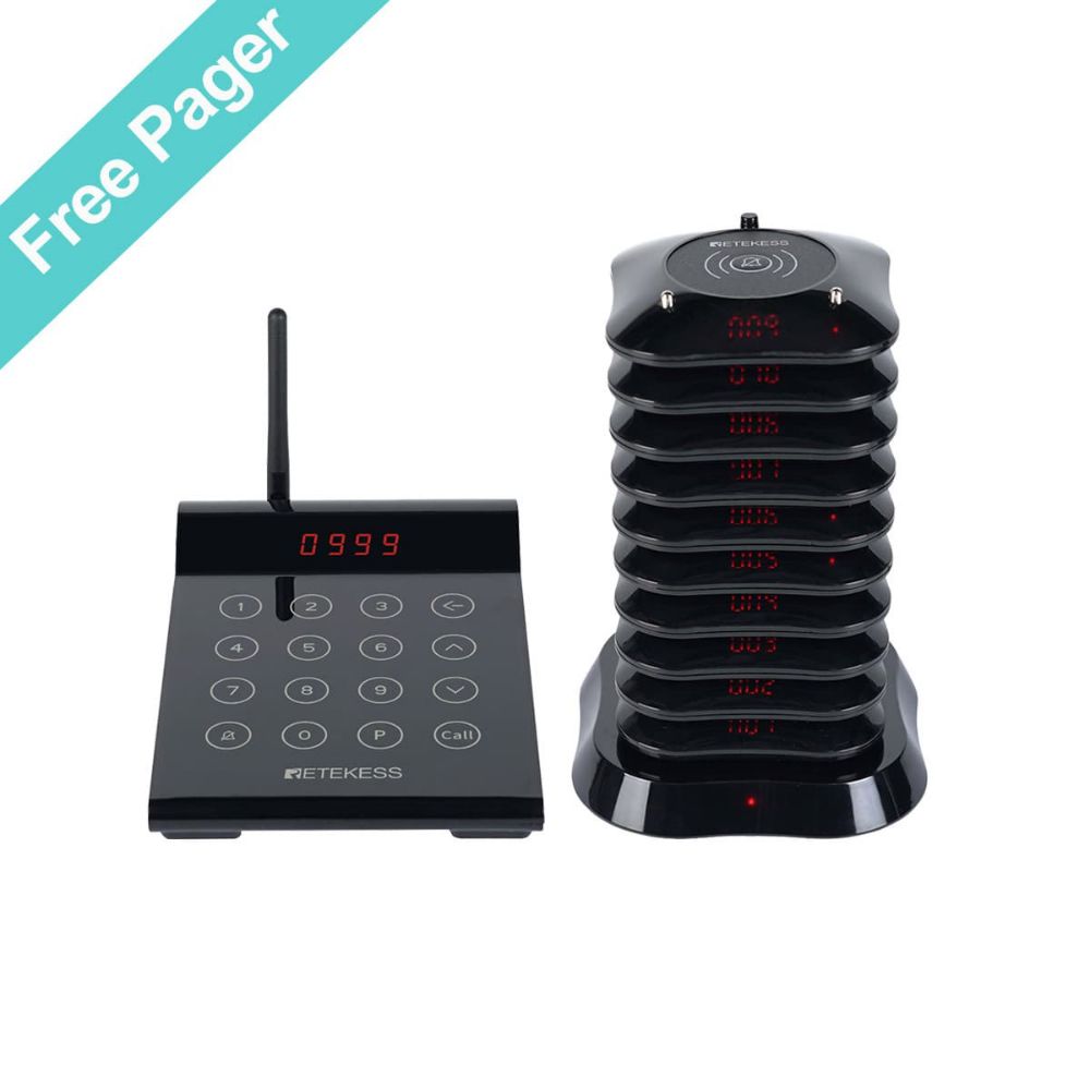 Retekess TD164 Wireless Long Range Paging System 