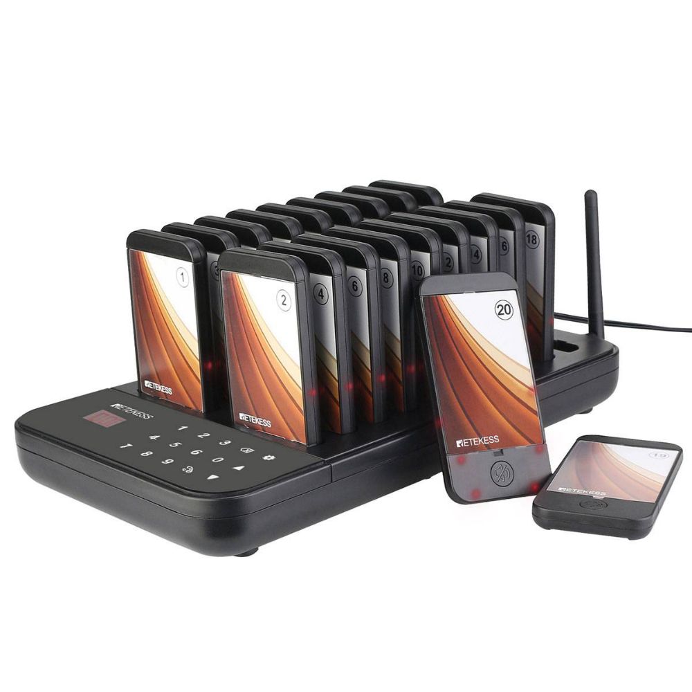 Retekess TD173 Restaurant Guest Pager Service System for Casual Dining, Fine Dining and Cafes