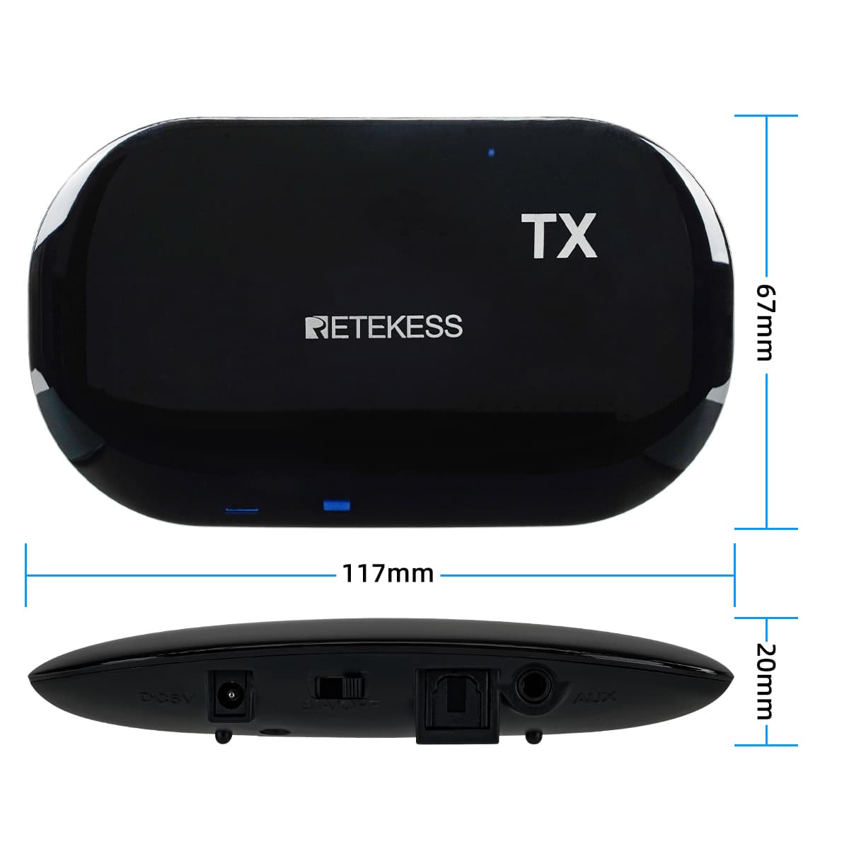 Retekess TH005 Localisateur d'Objets, Bluetooth Intelligent Porte