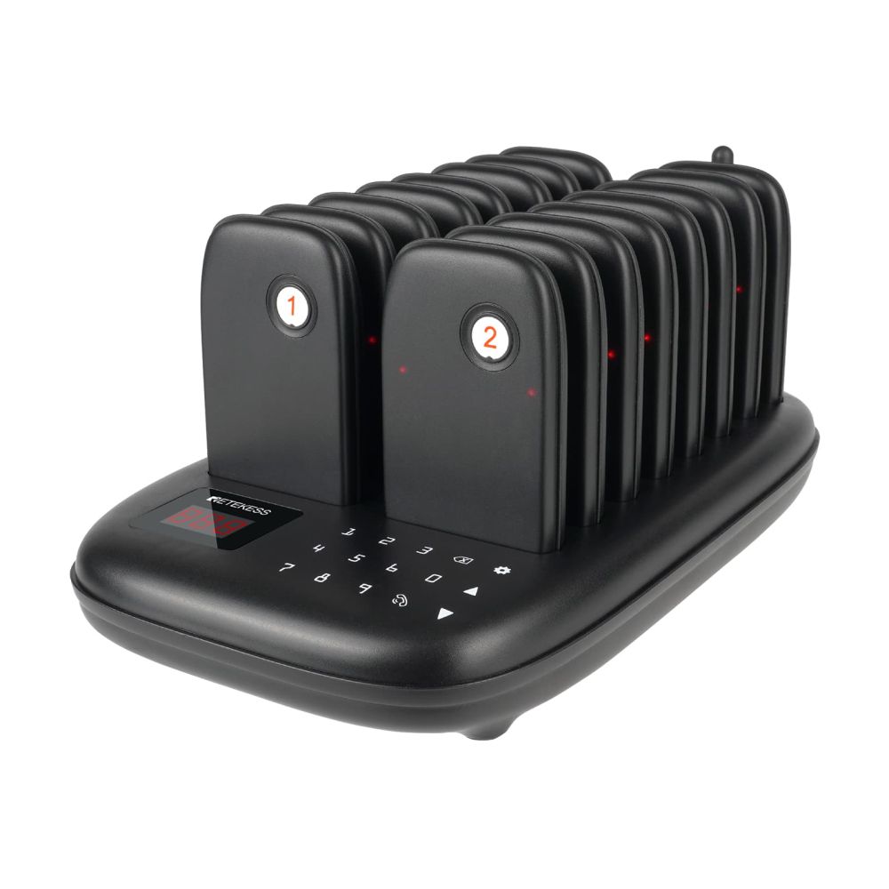 Retekess TD175 Affordable Pager System With  7 Prompt Modes Pagers for Casual Restaurants