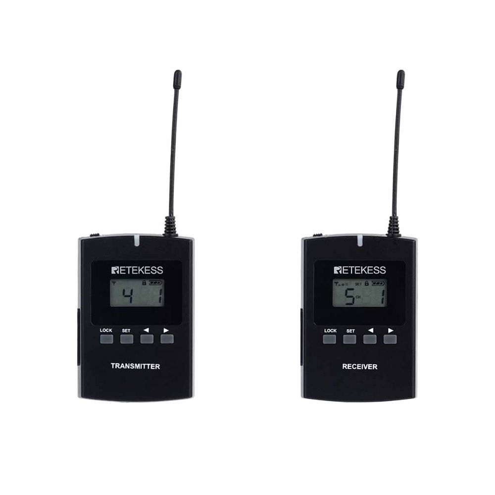 Retekess TT124 Two Way Tour Guide System For Factory Training