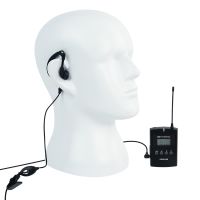 Retekess two way tour guide system receiver with a headset