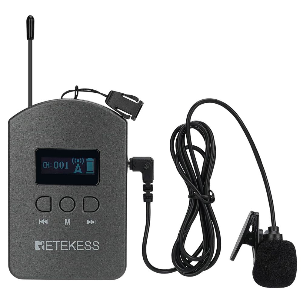 Retekess TT112 TT111 Wireless Ear-hook Tour Guide System  for Europe With 32-port Charging Case