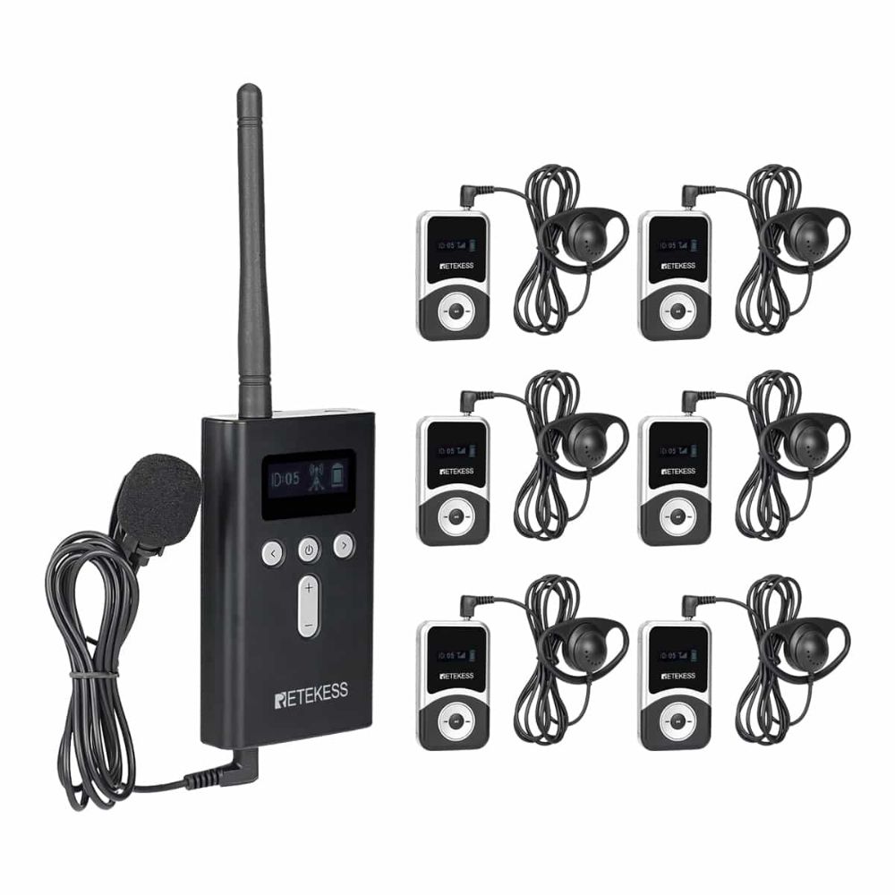 Retekess T130S T131S Audio Guide Systems for Tour and Translation