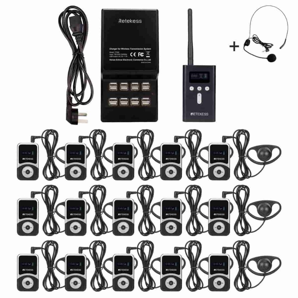 Retekess T130S T131S Audio Tour Guide Device for Travel T130T131 Upgrade Model