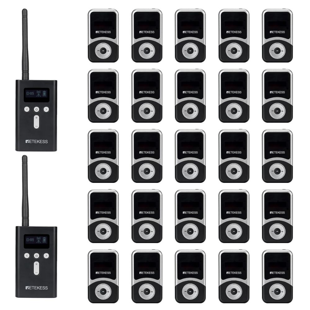 Retekess T130S T131S Interpreter Translation System for a Church School Conference