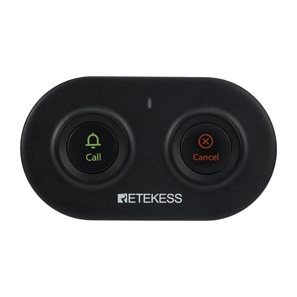 Retekess TD036 Service Call Buttons Wireless Panic Button Systems for Clinics, Restaurants, Bars
