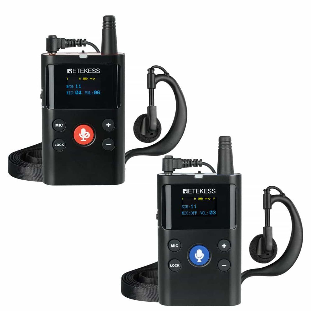 Retekess TT126 Equestrian Two Way Radios for Horse Riding Training Instruction