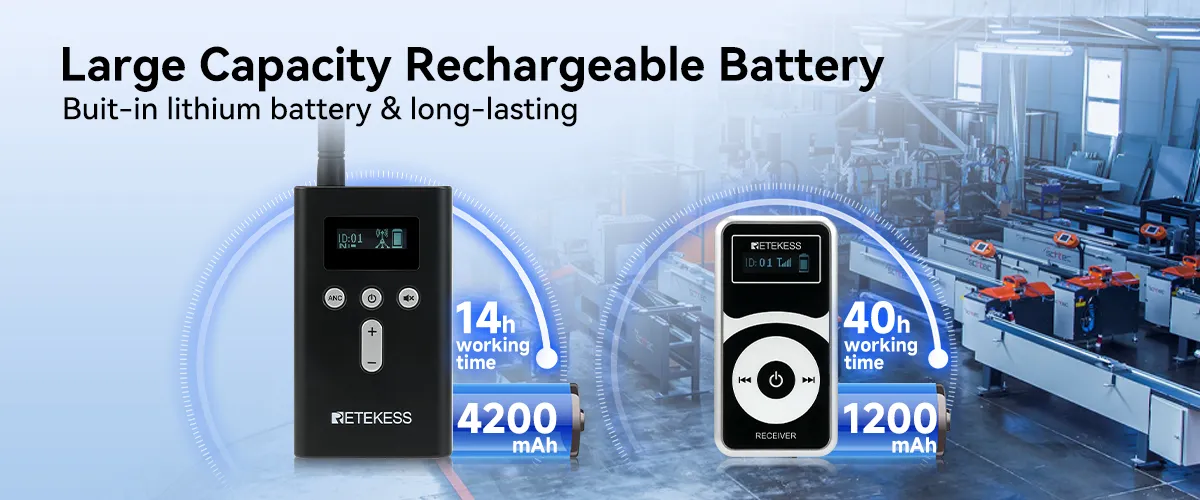 retekess-factory-tour-headsets-long-battery-life