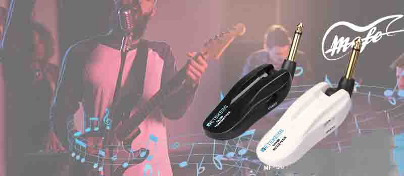 Digital Transmitter 5.8G Wireless Guitar System for Outdoor Concert