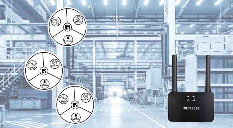 Solution -Wireless Calling System for Factory Warehouse