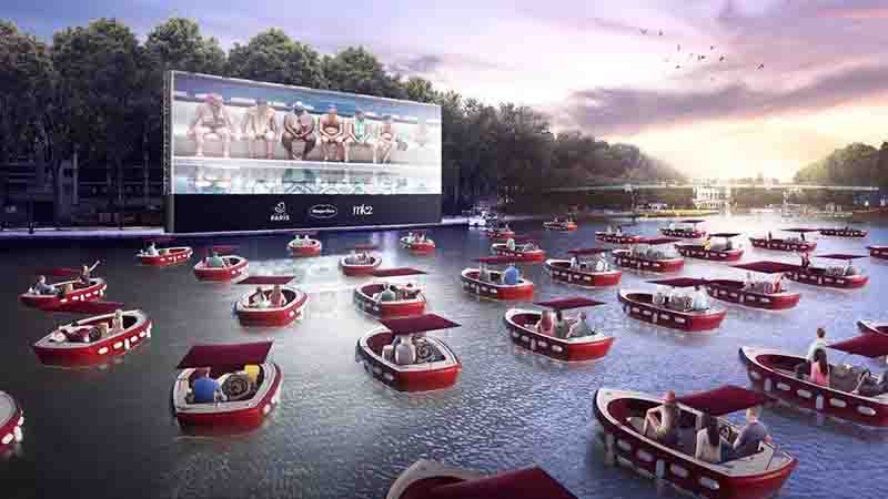 Solution for Floating Boat Cinema in September