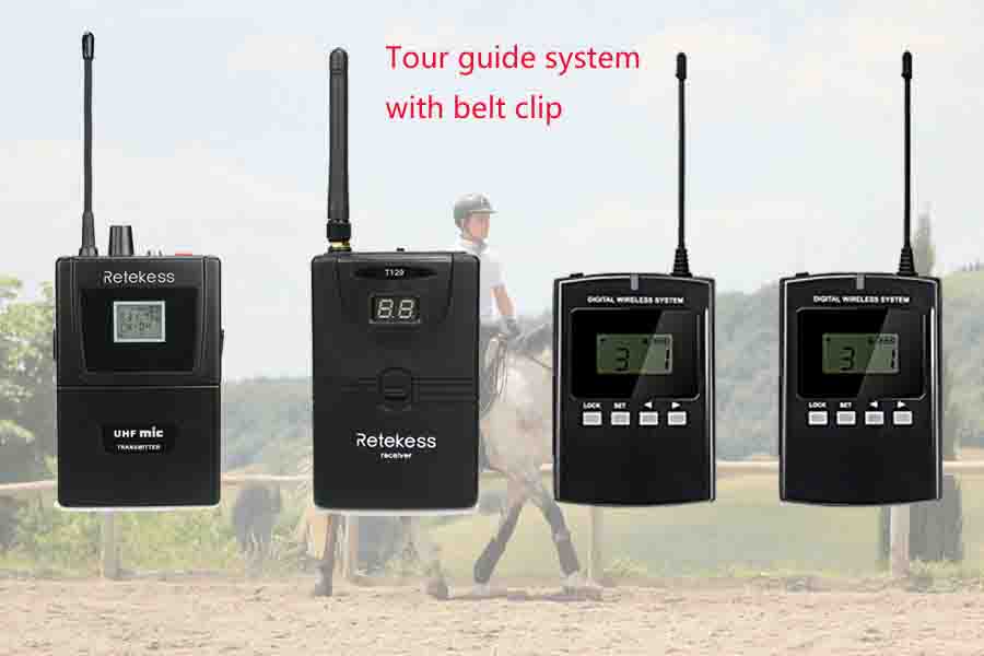 Do you need tour guide system with a belt clip?