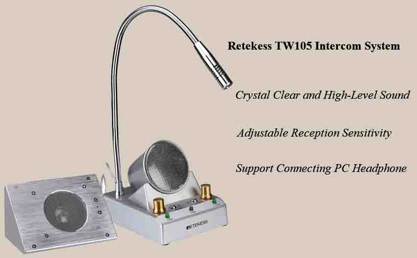 Top 3 Reasons to Choose TW105 Window Intercom System