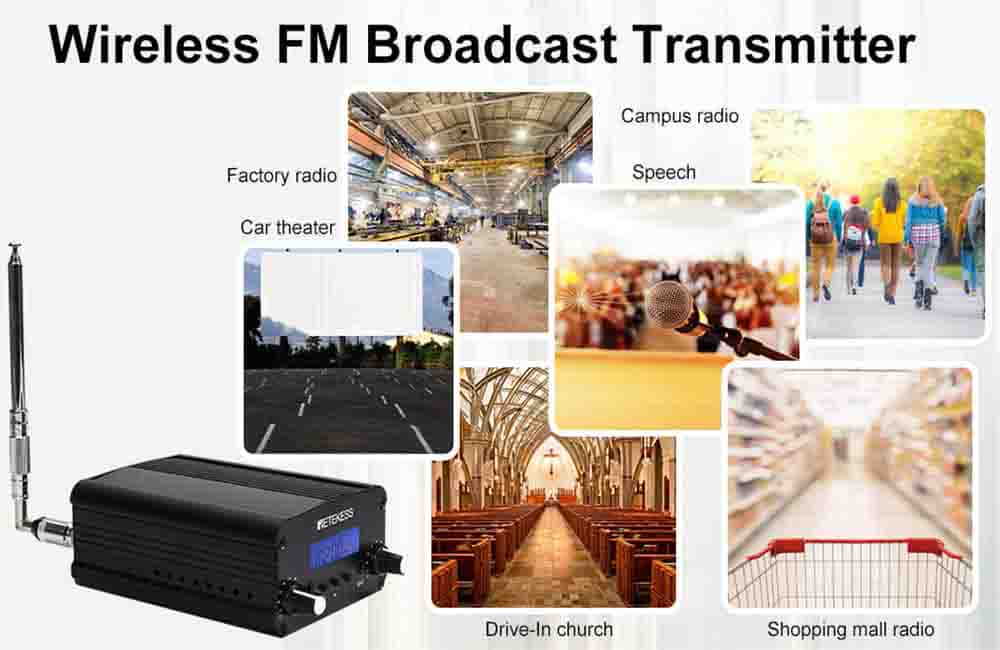 Where Can the Retekess TR509 Transmitter be Used?