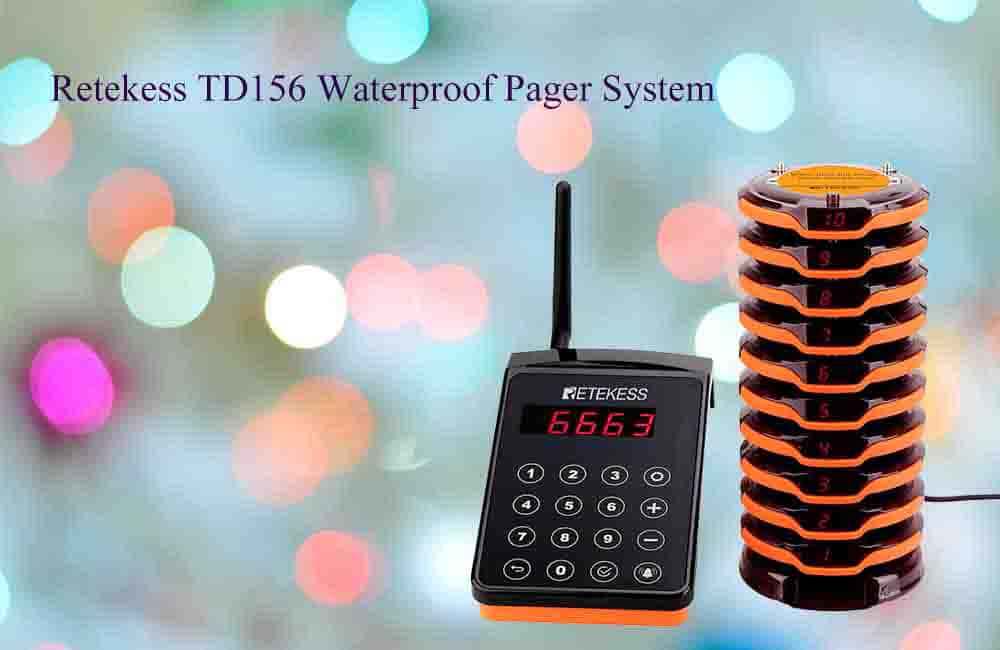 Why is the Retekess TD156 Waterproof Guest Pager System So Popular?