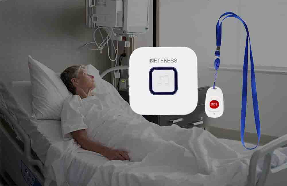Retekess TH101 Wireless Caregiver Pager System for Care Facilities
