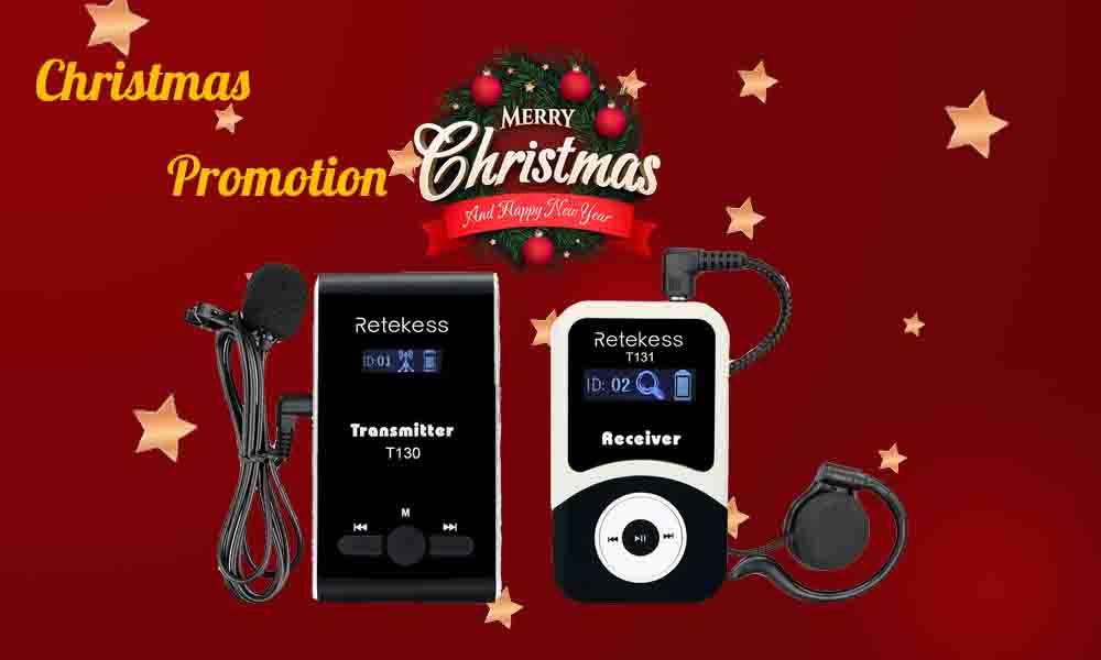Christmas Promotion-T130 Tour Guide System for Church