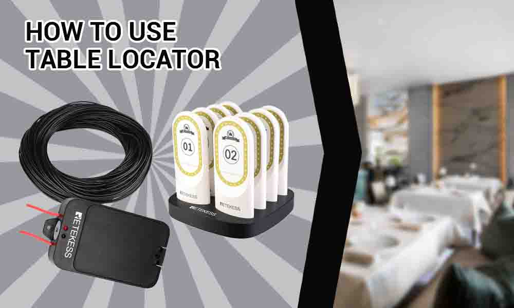 How to Use Retekess TD185 Table Locator?