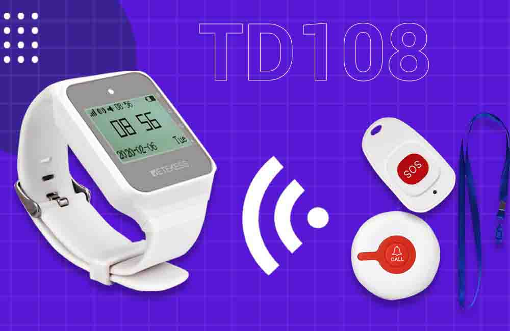 TD108 Smartwatch Receiver is the Best Choice for Caregivers