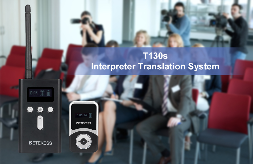 Interpreter Translation System T130S for Church and Court Translation