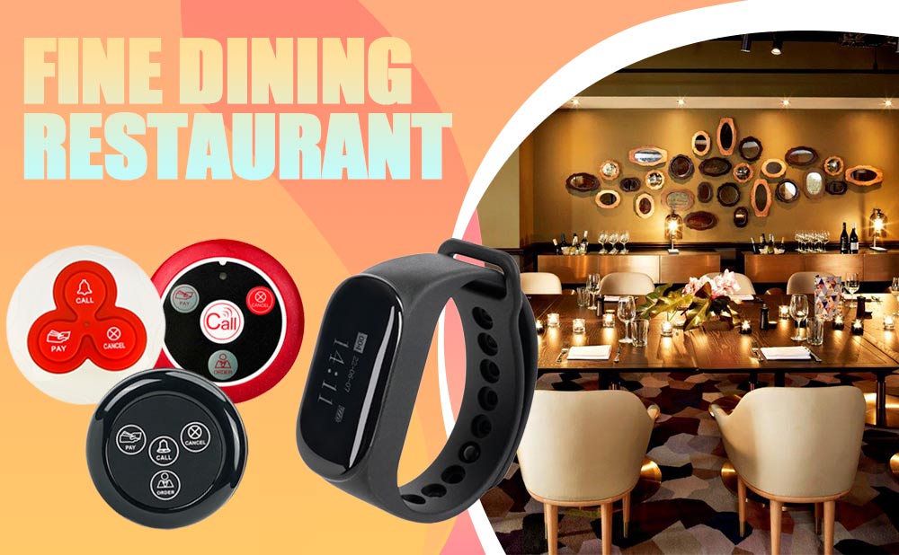 Improve Fine Dining Serivce With A Service Calling Waiters Paging System
